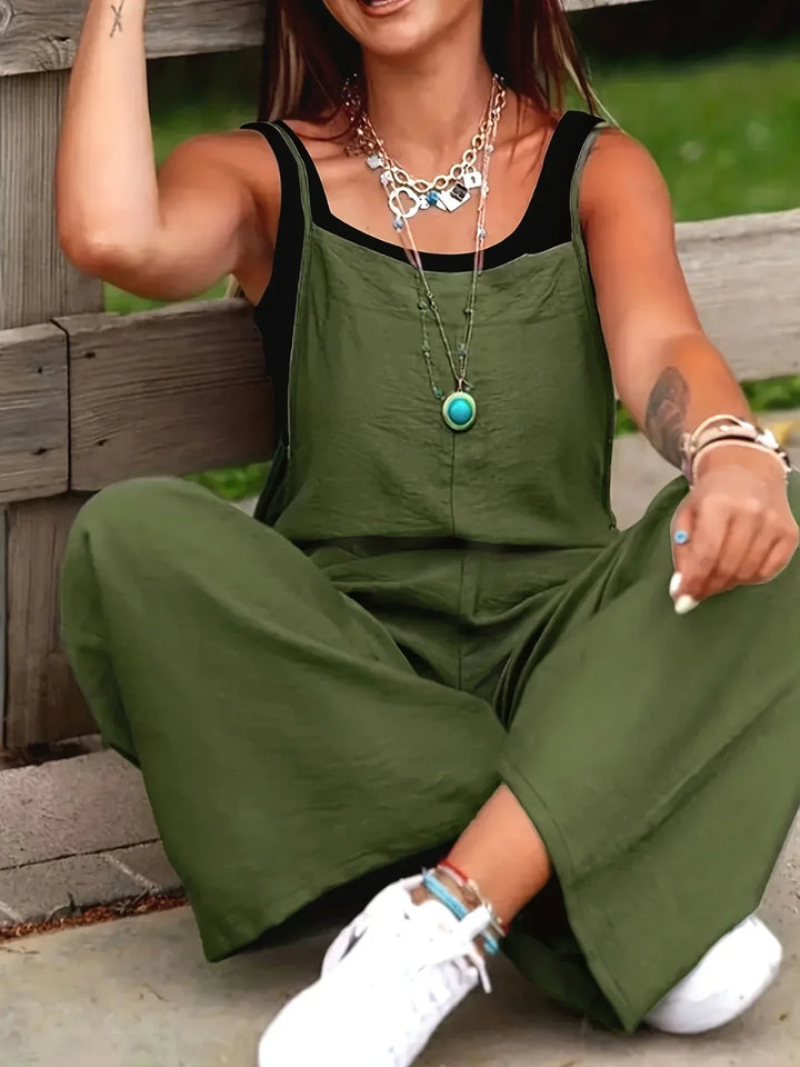 Skylar | Chic Solid Jumpsuit
