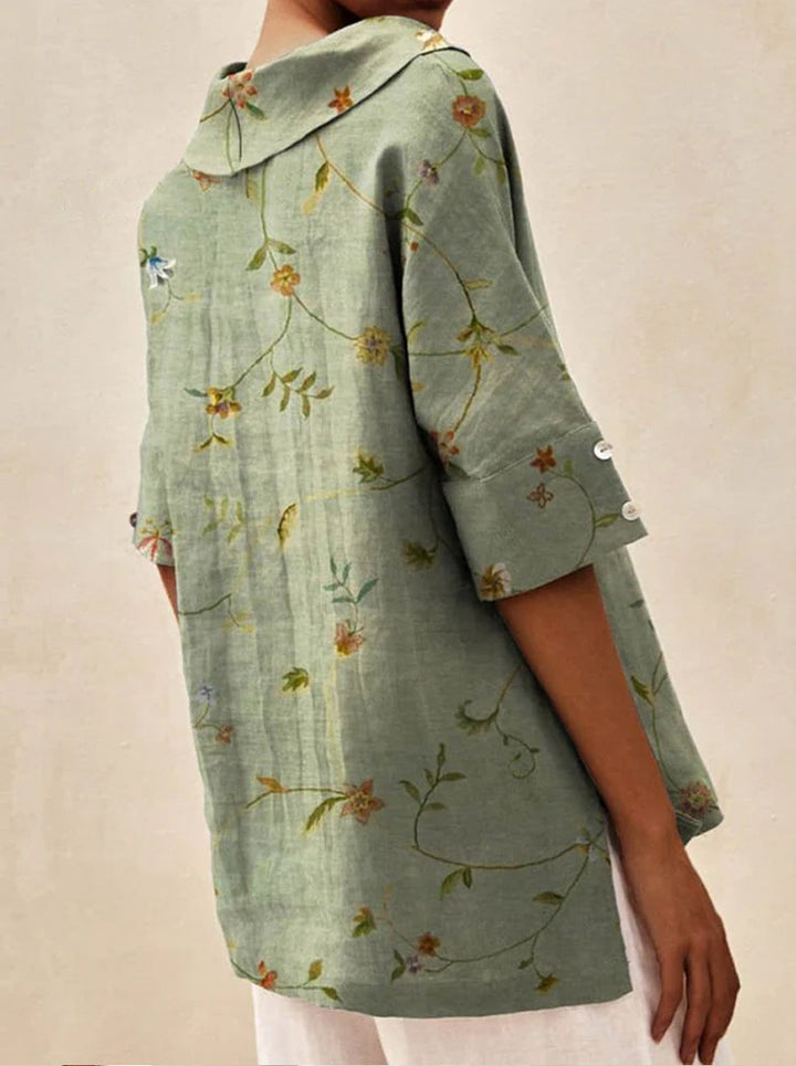 Bettina | Elegant Linen Top
