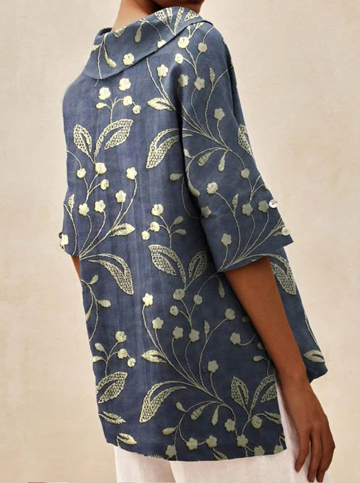 Bettina | Elegant Linen Top