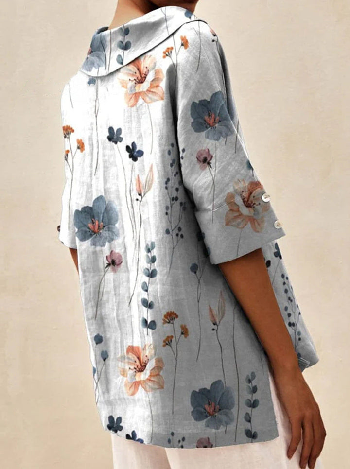 Bettina | Elegant Linen Top