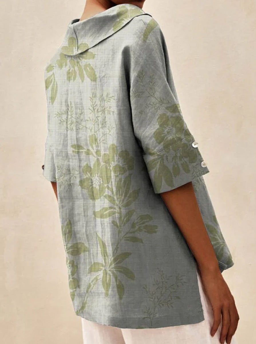 Bettina | Elegant Linen Top
