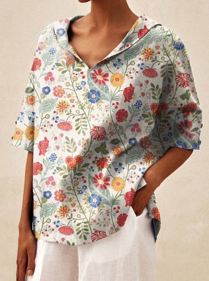 Bettina | Elegant Linen Top