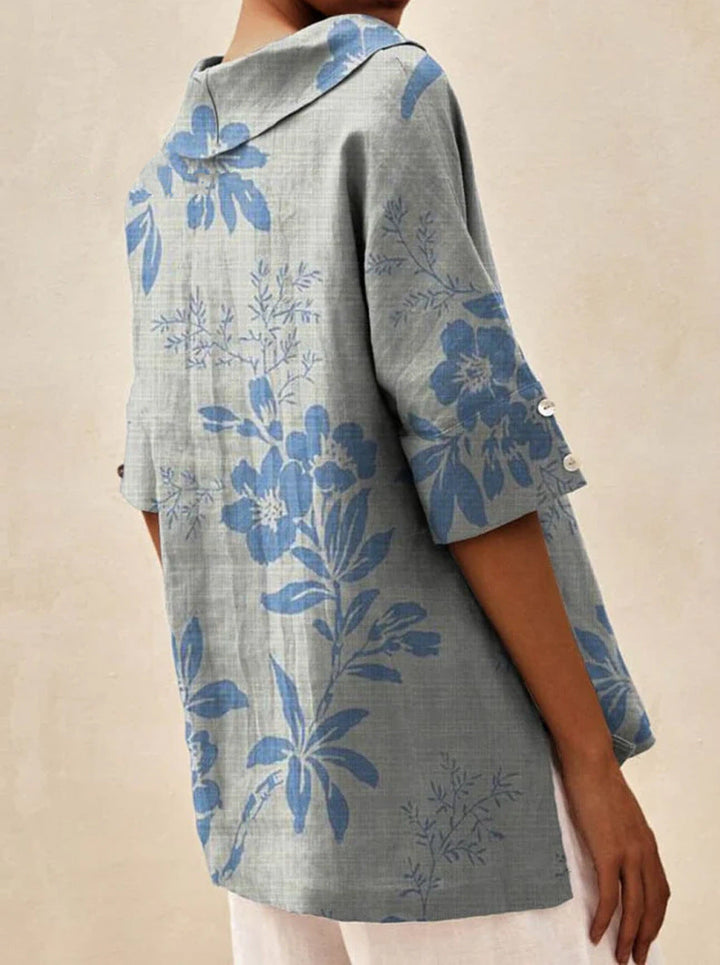 Bettina | Elegant Linen Top