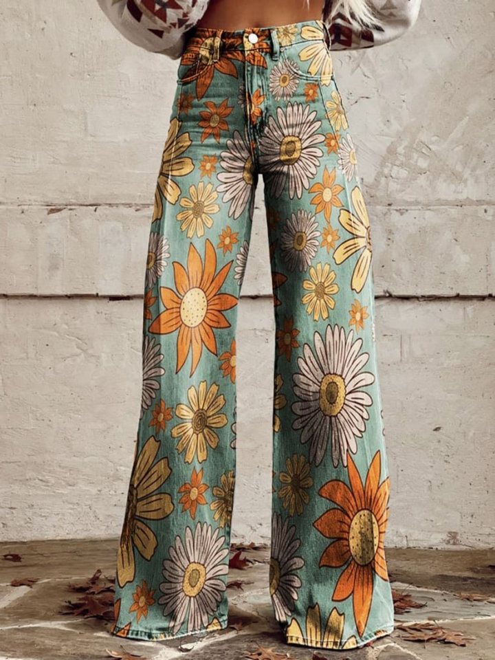Vivian | Vintage Wide-Leg Pants