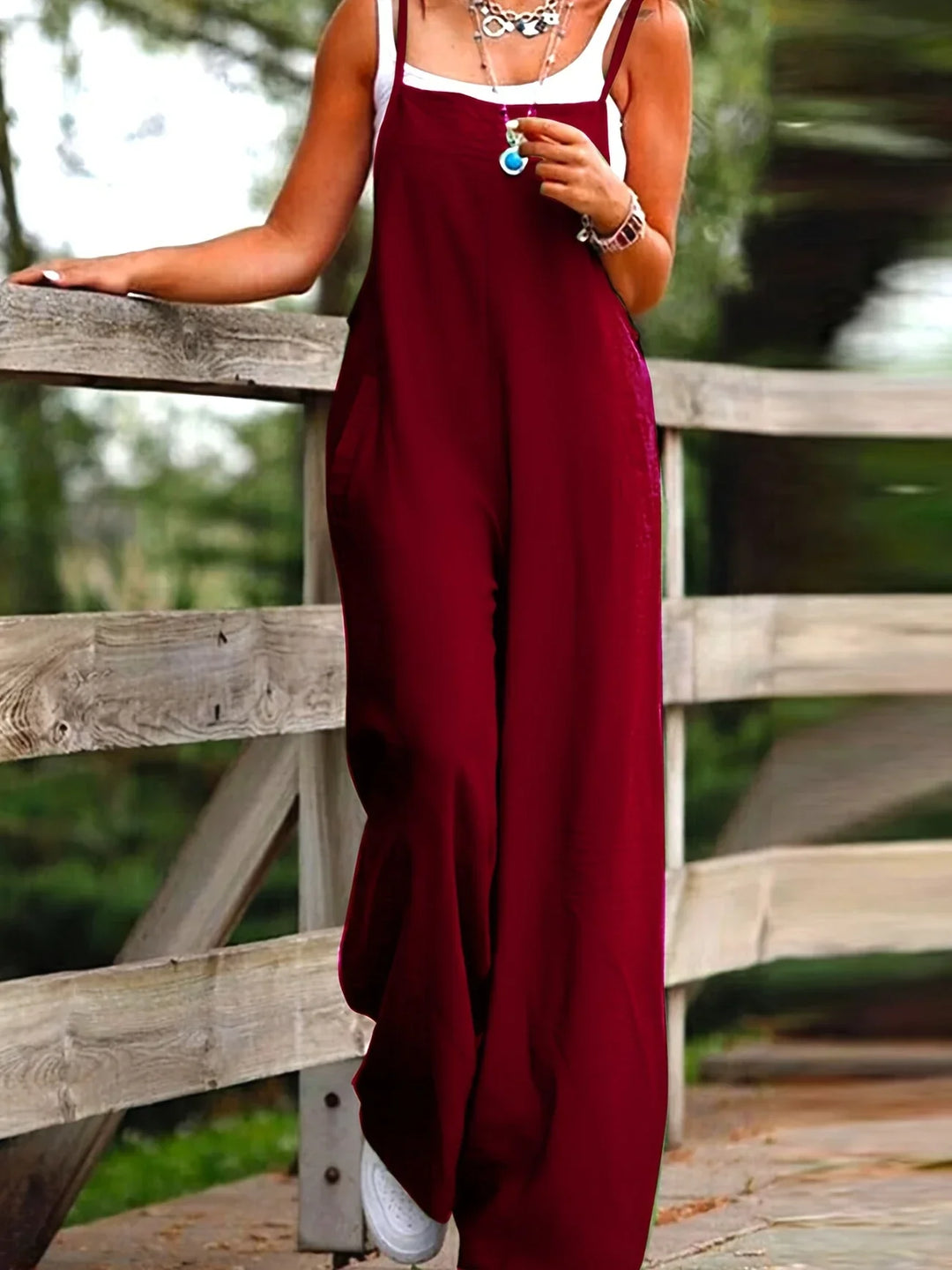 Skylar | Chic Solid Jumpsuit