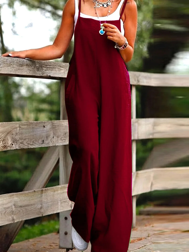 Skylar | Chic Solid Jumpsuit