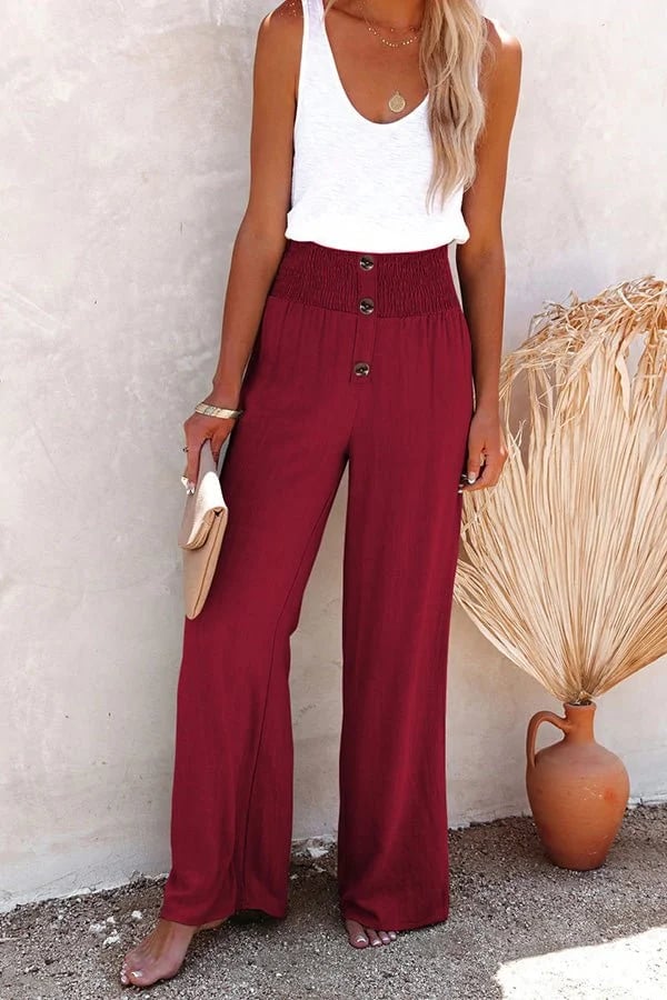 Sandra | High-Waist Relaxed Trousers