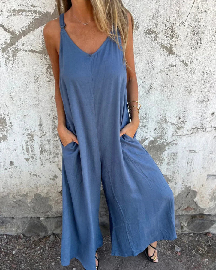 Tara | Chic Solid Jumpsuit