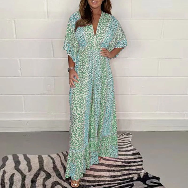 Lea | Chic V-Neck Jumpsuit