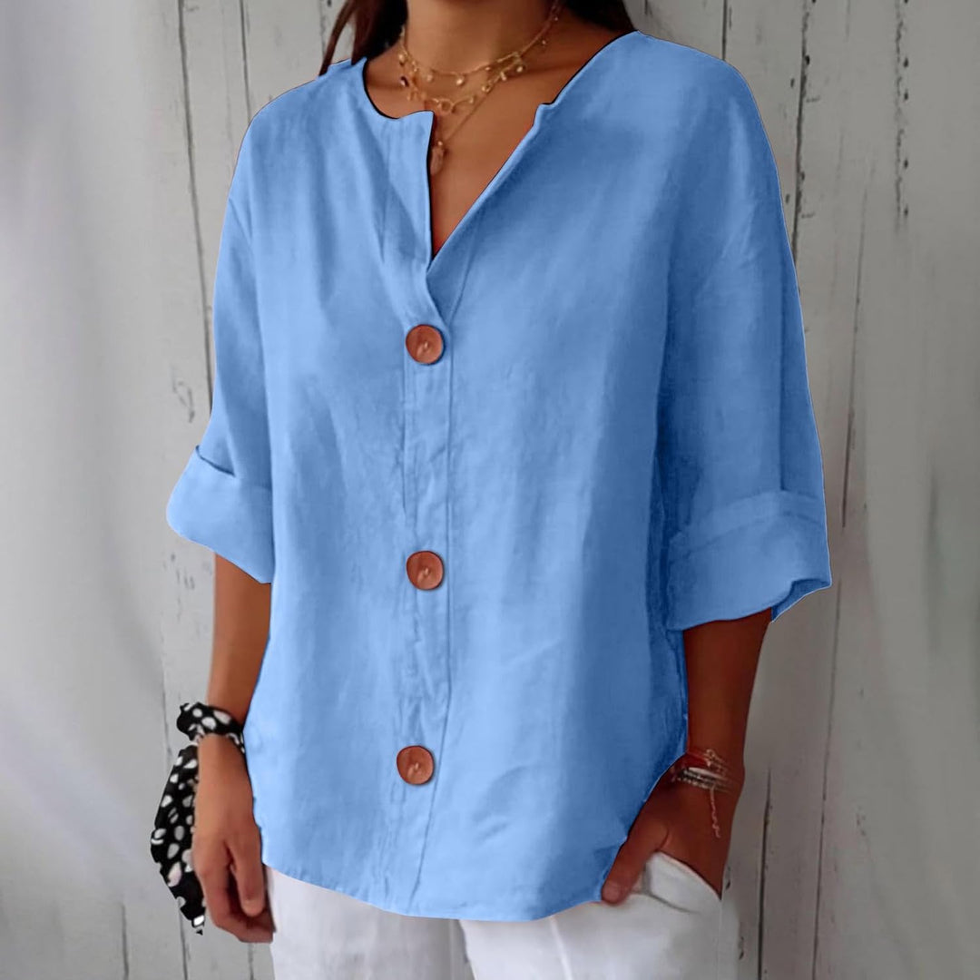 Clara™ | Casual Coastal Blouse