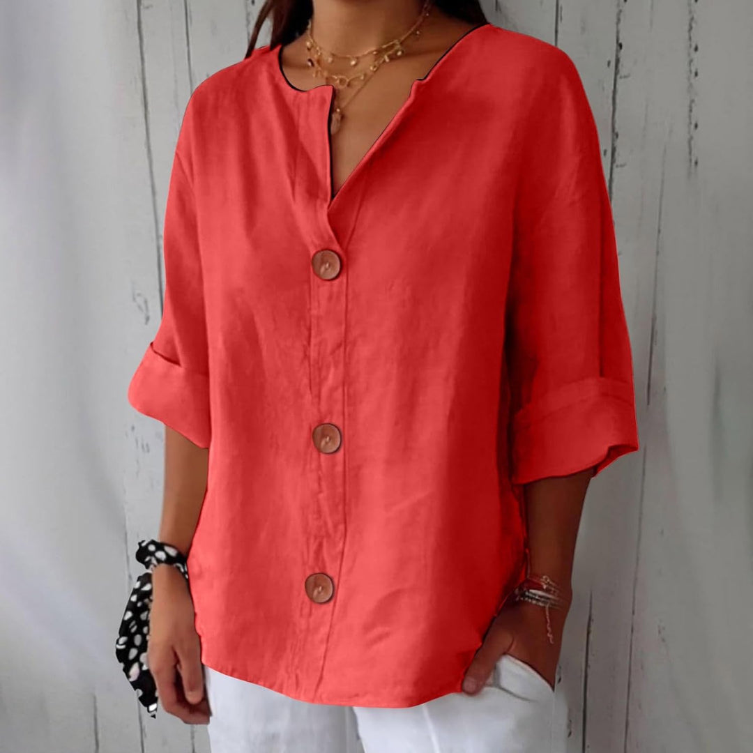 Clara™ | Casual Coastal Blouse