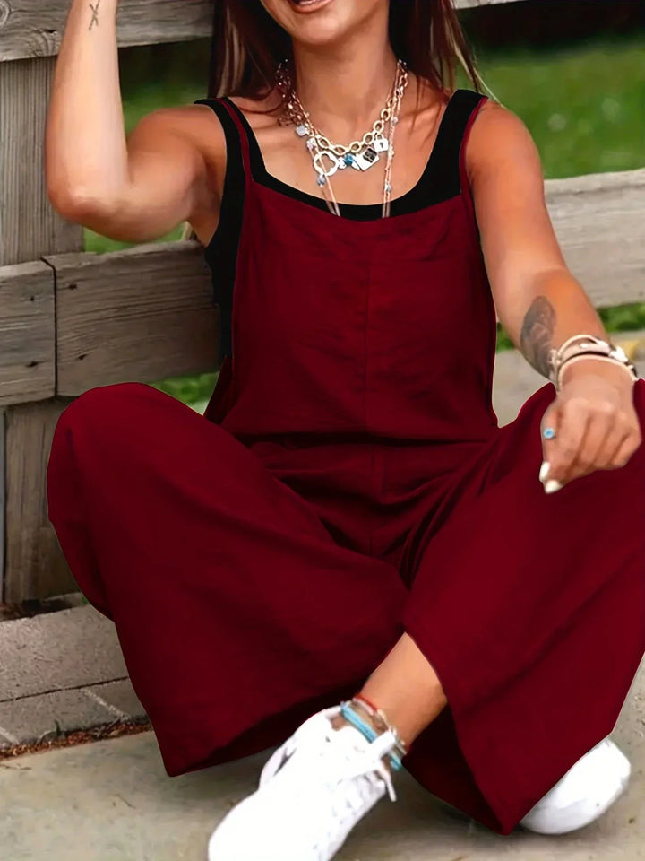 Skylar | Chic Solid Jumpsuit