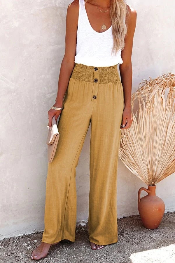 Sandra | High-Waist Relaxed Trousers