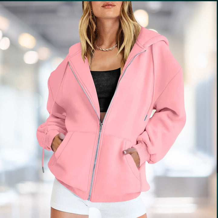 Amelia | Relaxed Zip Hoodie Jacket