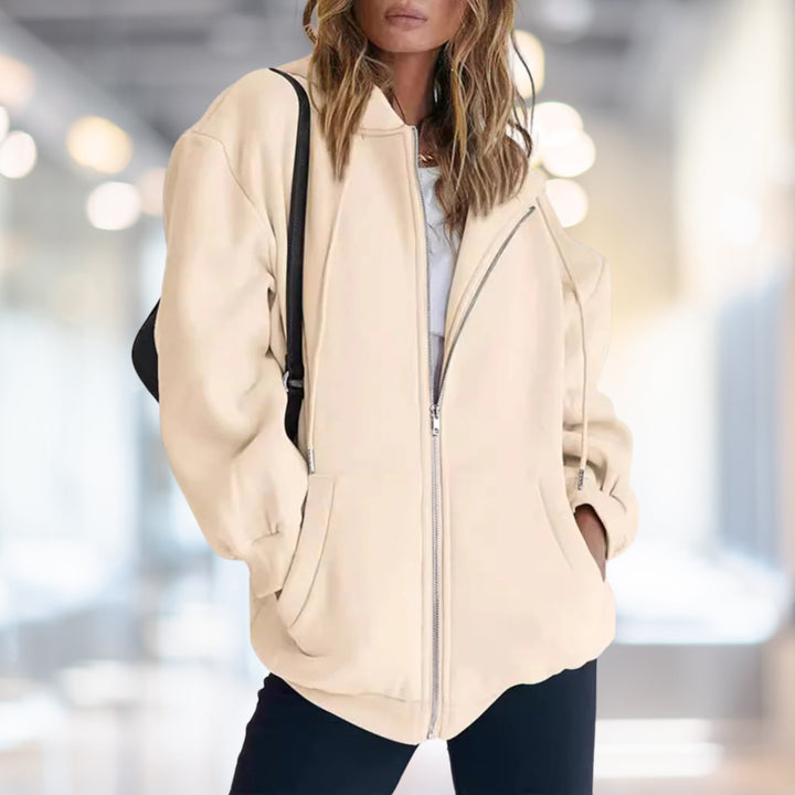Amelia | Relaxed Zip Hoodie Jacket