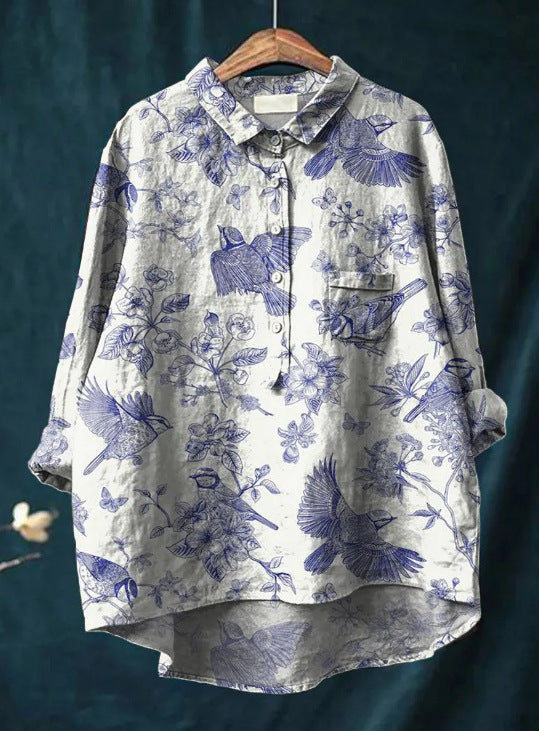 Rhea | Floral Comfort Blouse