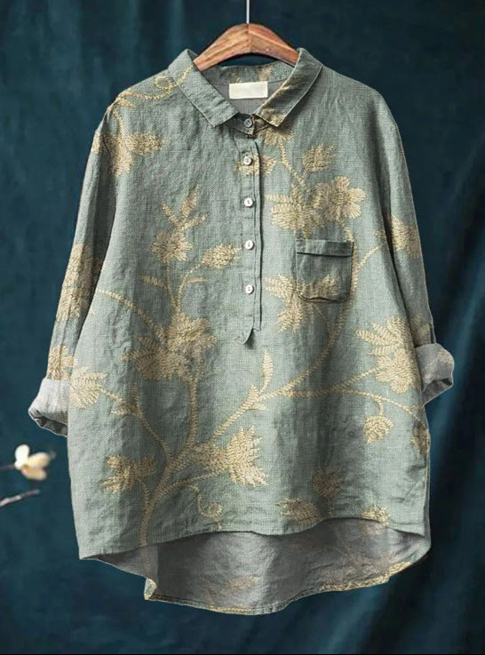 Rhea | Floral Comfort Blouse