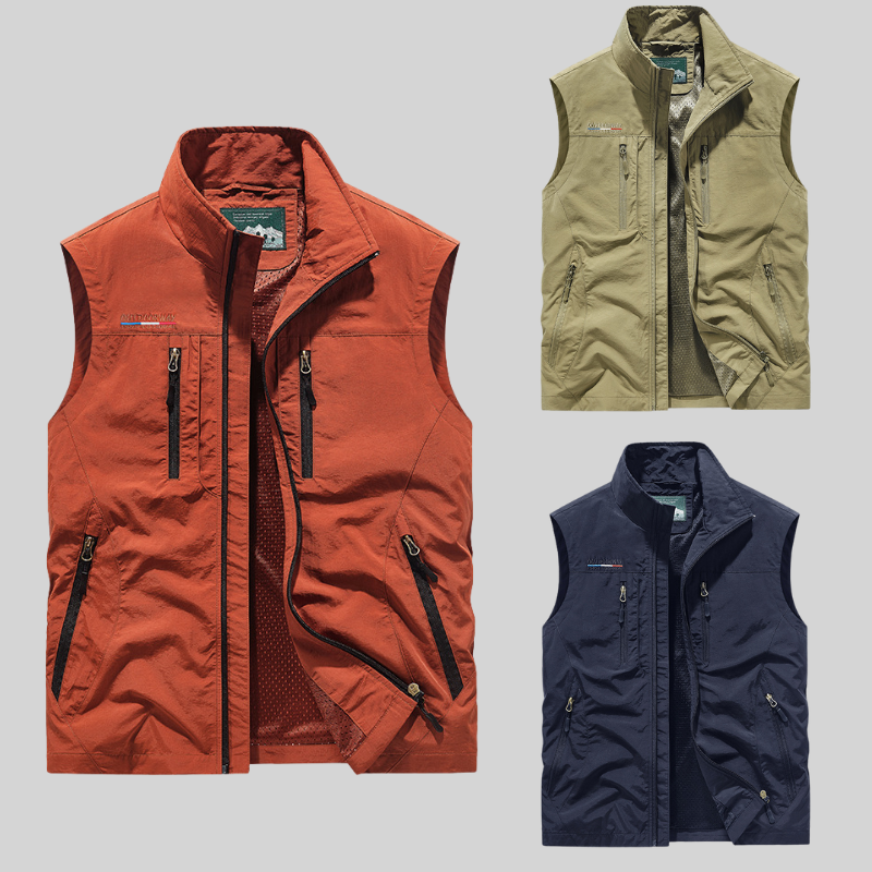 Algonquin | Lightweight Multi-Pocket Utility Vest