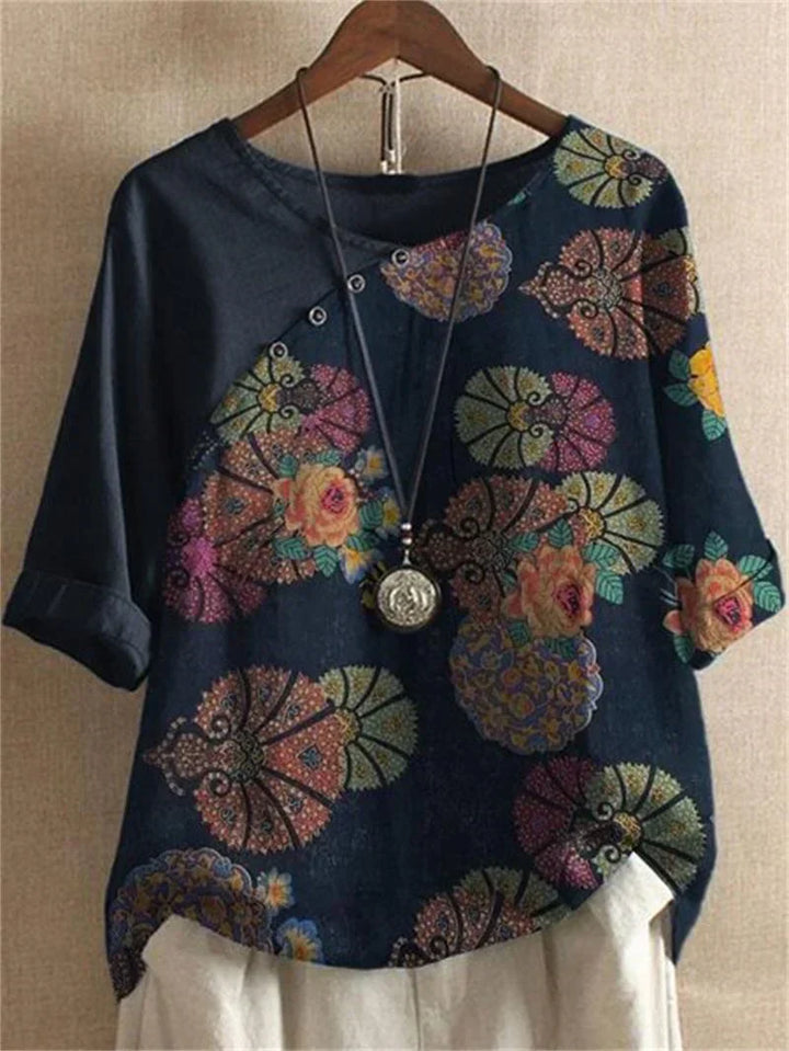 Mia | Short Sleeve Blouse