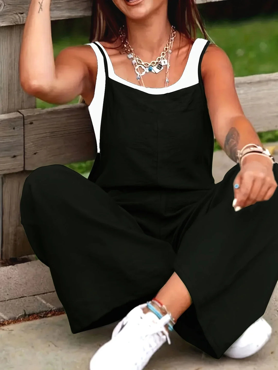 Skylar | Chic Solid Jumpsuit