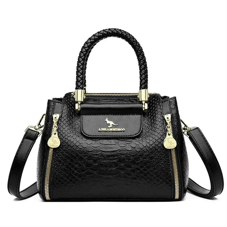 Reyna | Multi Zippered Chic Bag