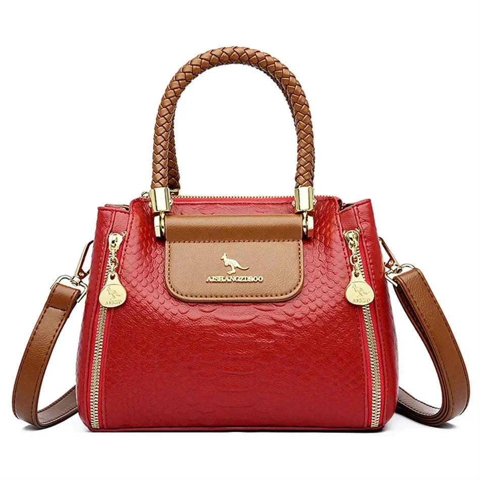 Reyna | Multi Zippered Chic Bag