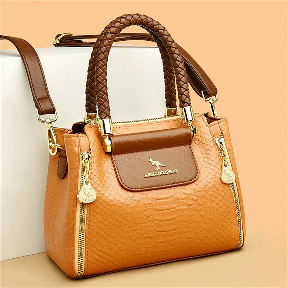 Reyna | Multi Zippered Chic Bag