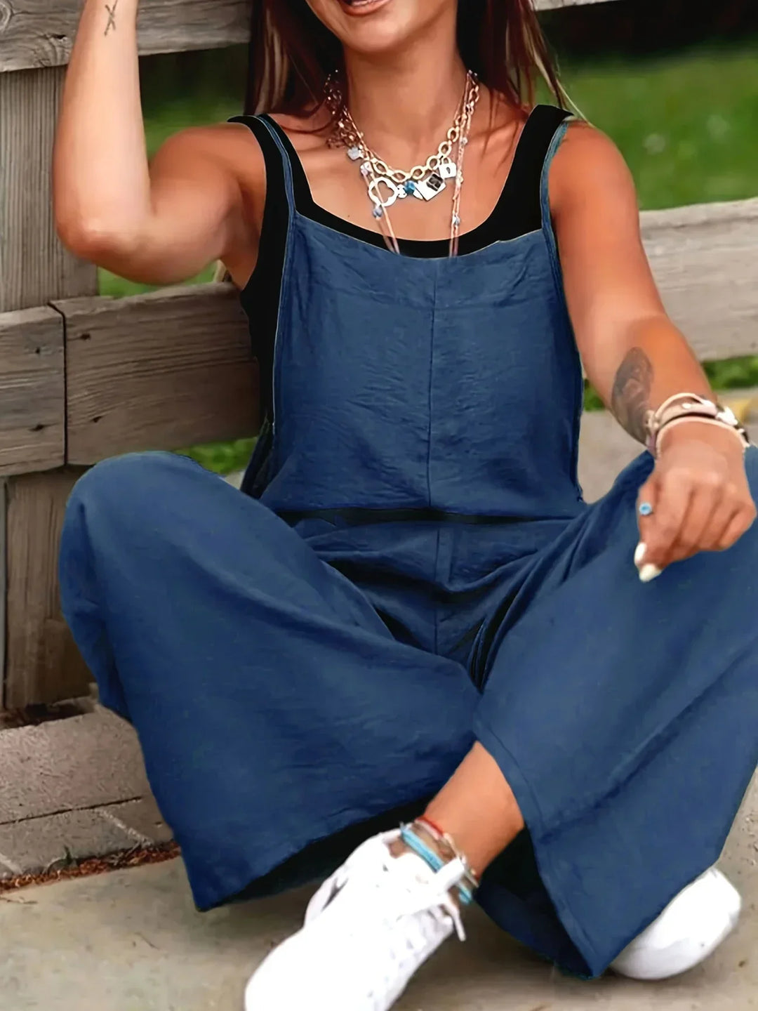 Skylar | Chic Solid Jumpsuit
