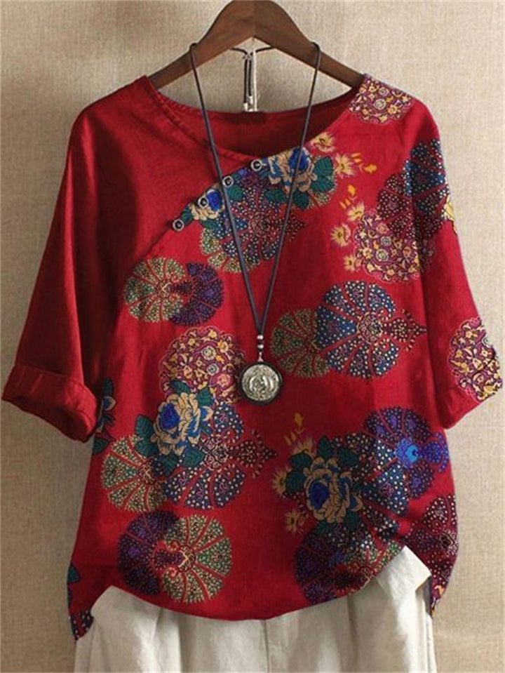 Mia | Short Sleeve Blouse