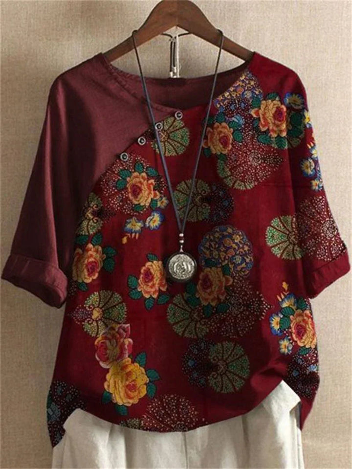 Mia | Short Sleeve Blouse