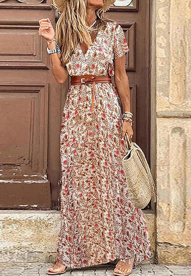 Romy | Chic Bohemian Maxi Dress