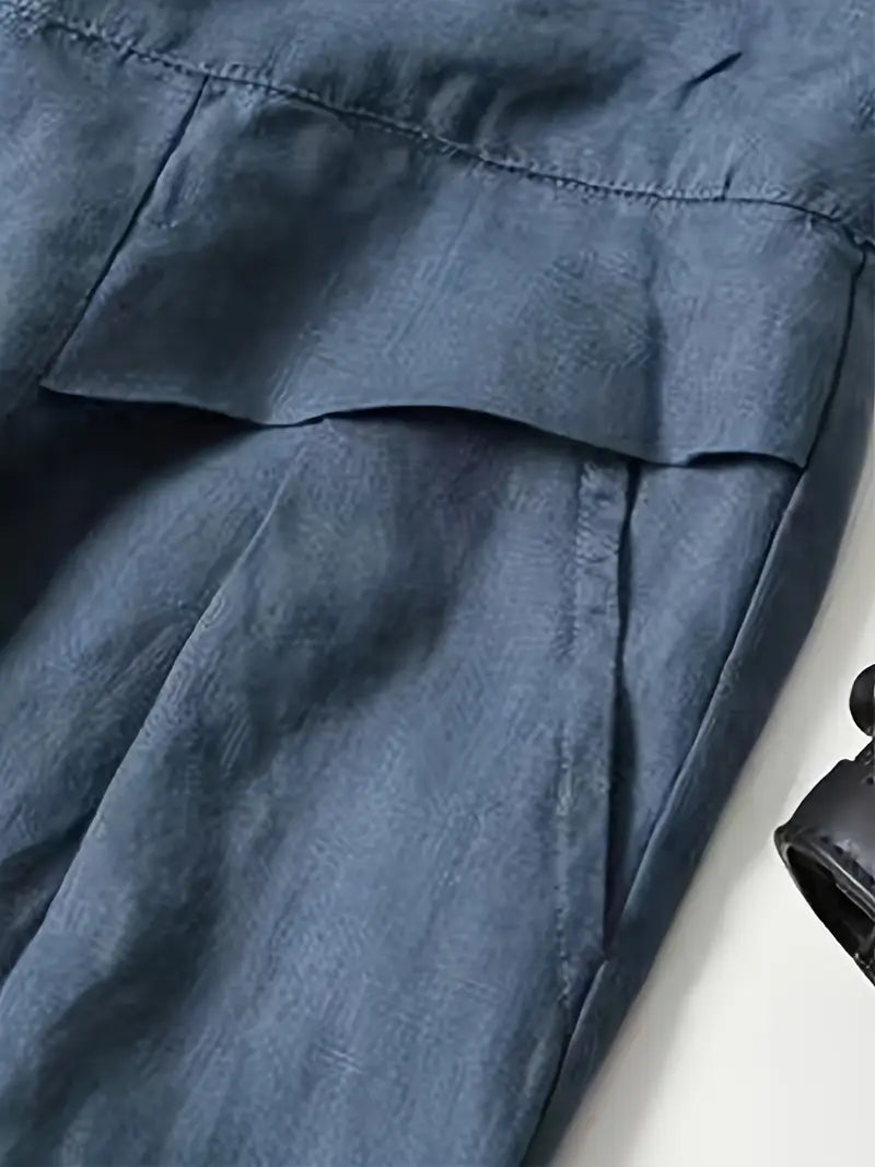 Janelle | Solid Wide Leg Trousers