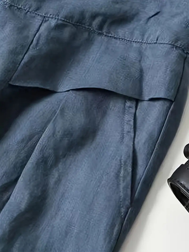Janelle | Solid Wide Leg Trousers