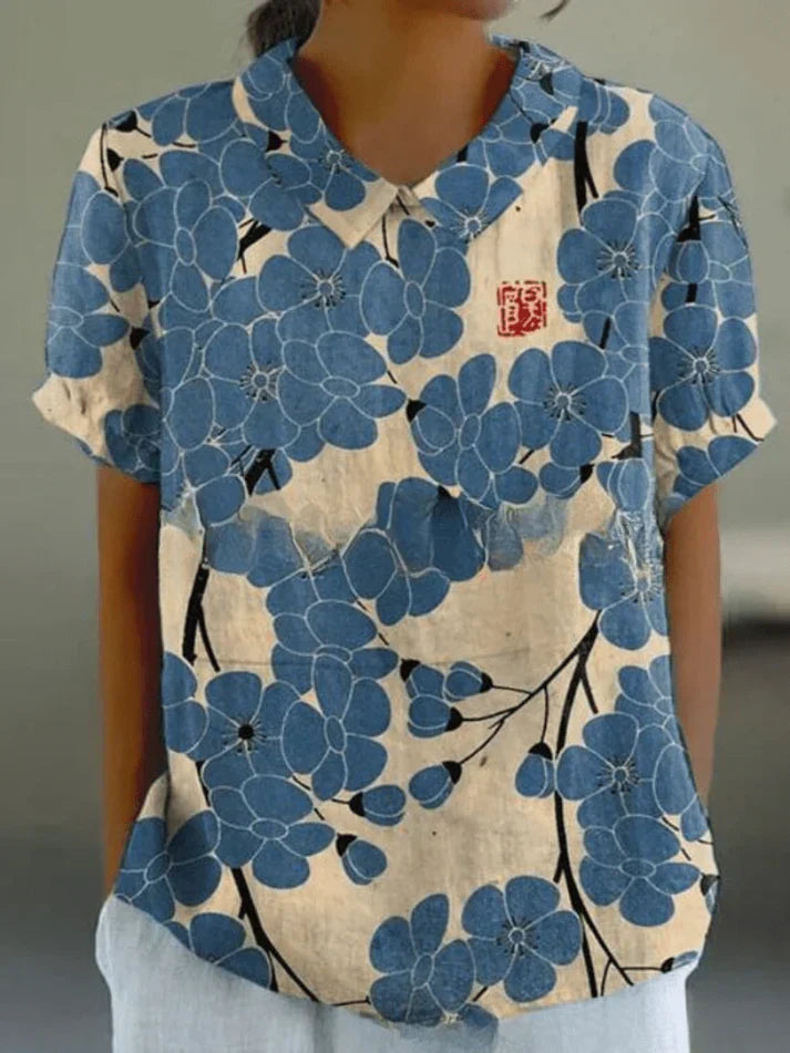 Iviah | Floral Print Blouse