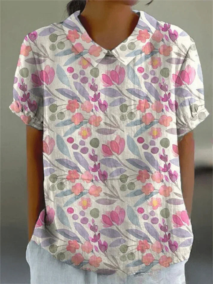 Iviah | Floral Print Blouse