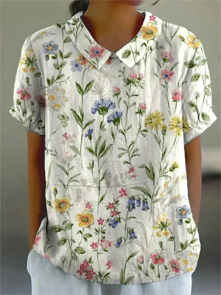 Iviah | Floral Print Blouse