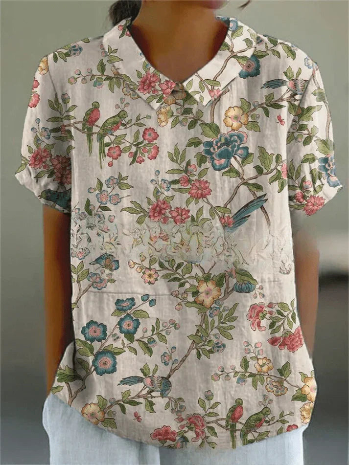 Iviah | Floral Print Blouse