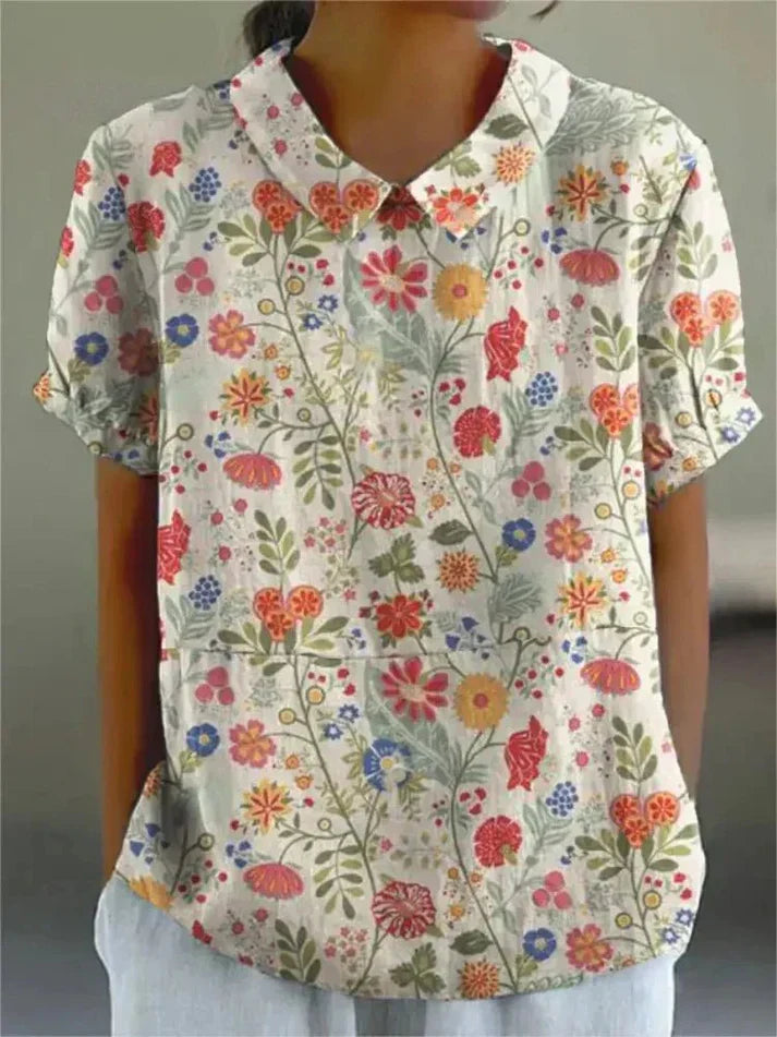 Iviah | Floral Print Blouse
